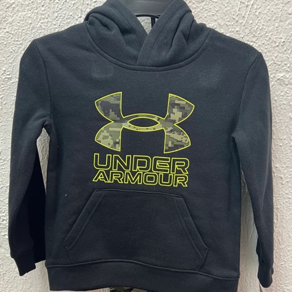 Under Armour Kids Black Sweatshirt Size 3T - Picture 1 of 4